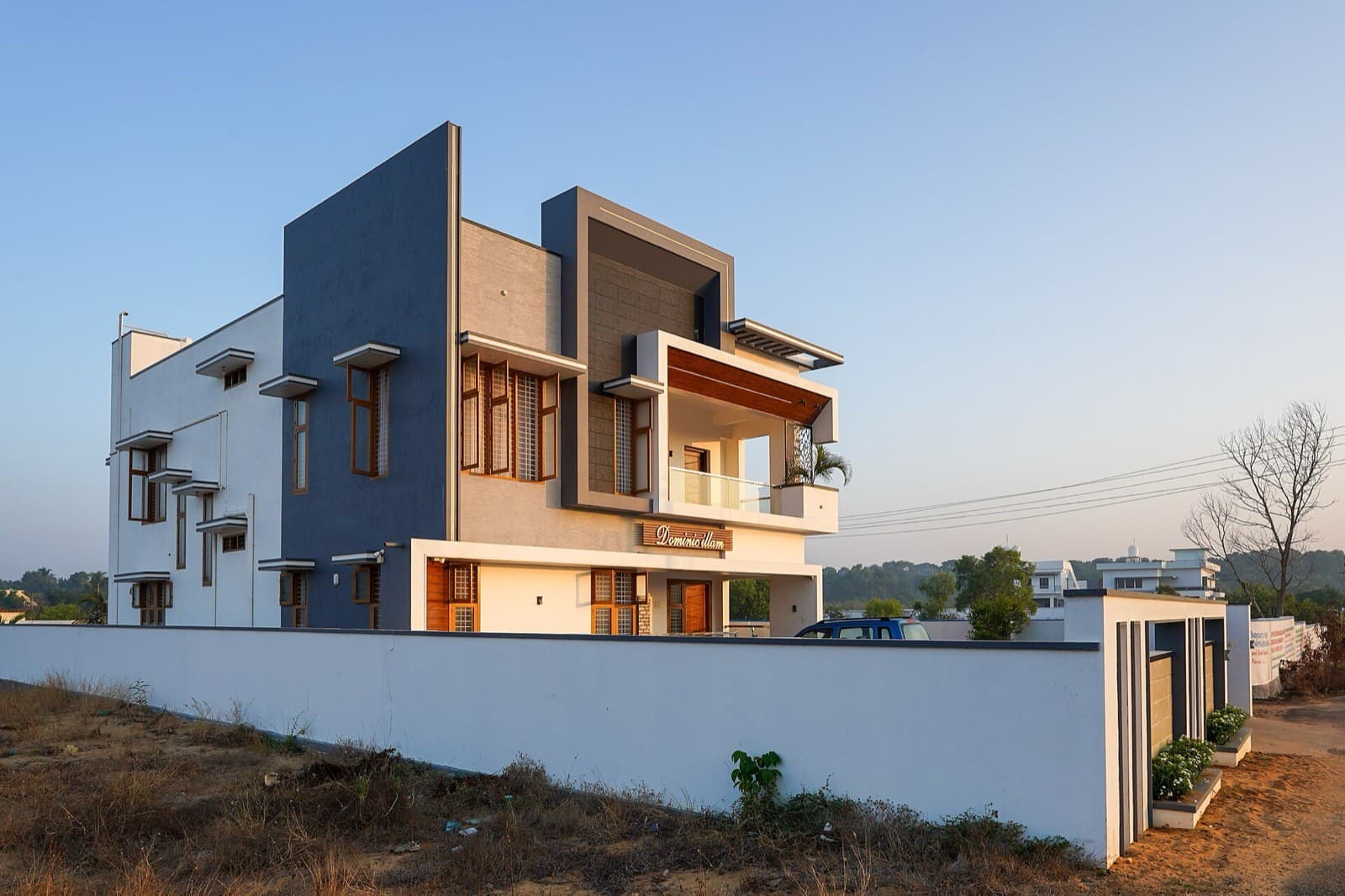 A modern home financed through SQC